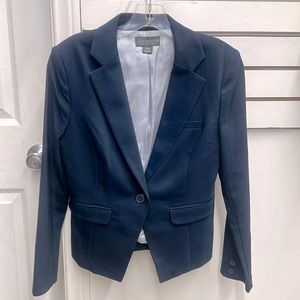 Women Navy Blue blazer